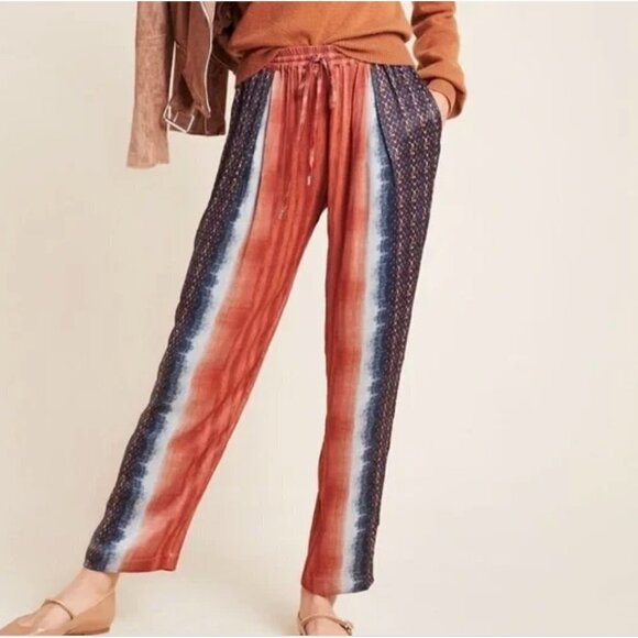 Anthropologie Pants - Anthropologie Conditions Apply Mallorca Dyed Tapered Trousers Medium JB